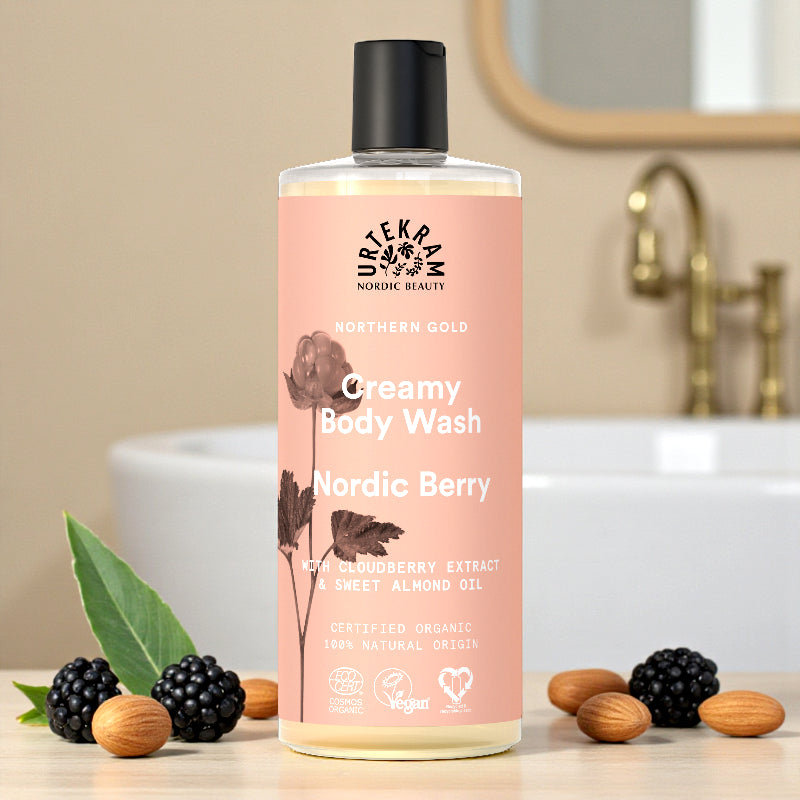 Crème de douche BIO baies nordiques - 500ml - Urtekram