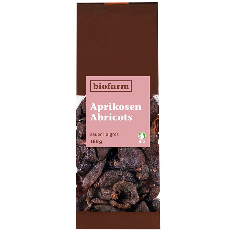 Bio-Saueraprikosen – 180 g – Biofarm