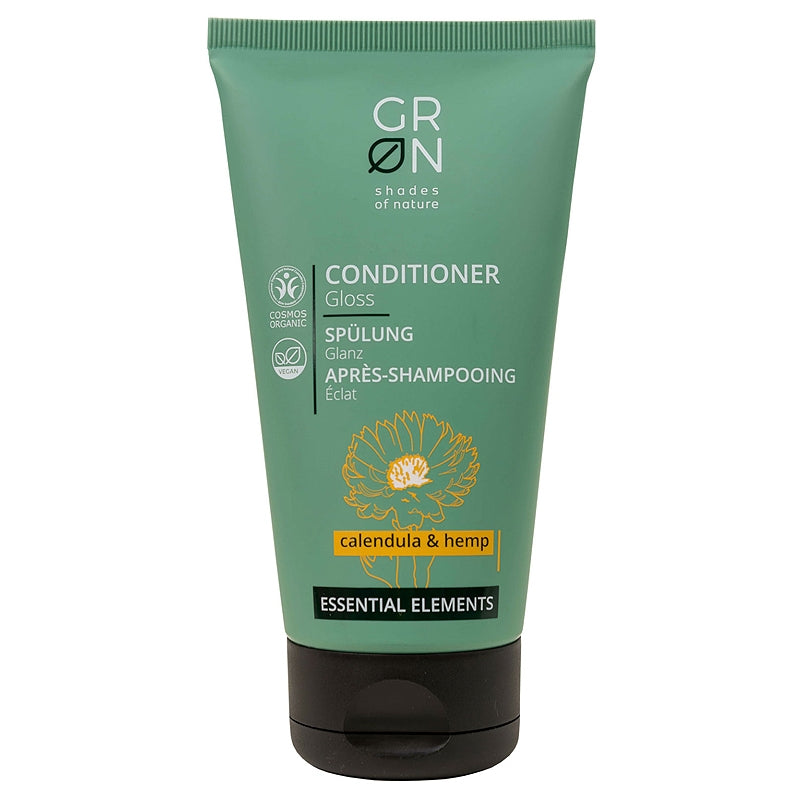 Bio-Glanzspülung mit Ringelblume & Hanf – 150 ml – GRN