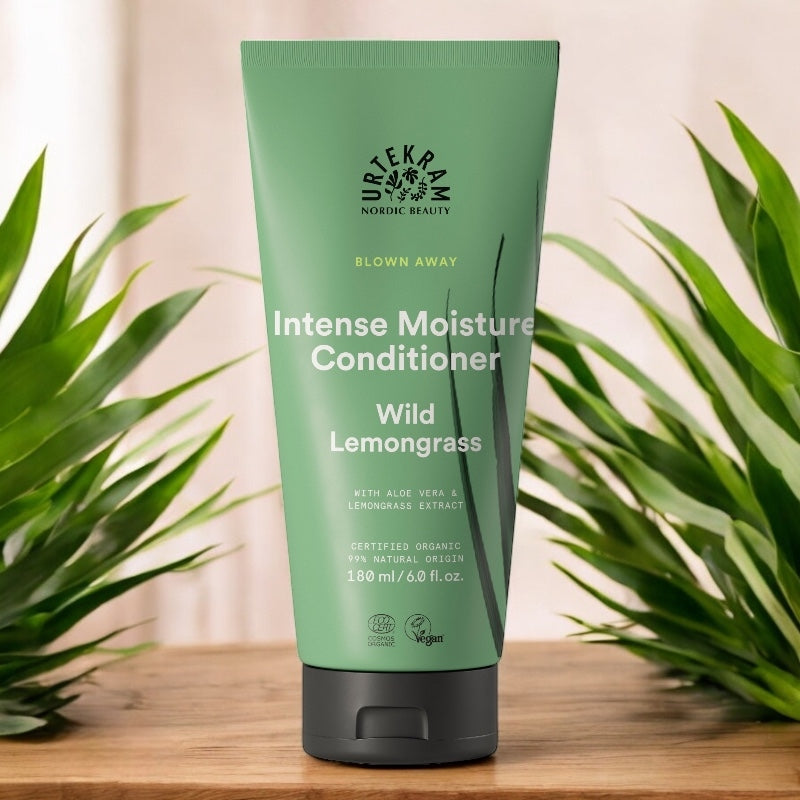 Bio-Feuchtigkeitsspülung mit Zitronengras – 180 ml – Urtekram