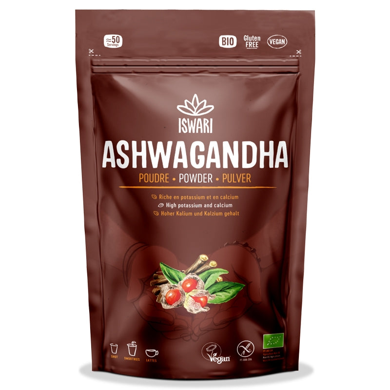 Bio-Ashwagandha-Pulver – 150 g – Iswari