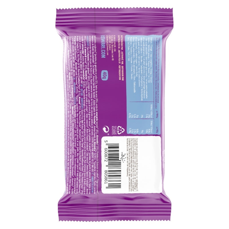 Barre d'avoine protéinée amande & noix de cajou BIO - 40g - Iswari