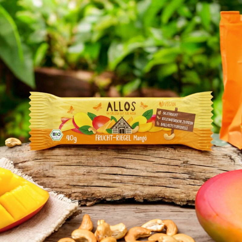 Bio-Mango-Fruchtriegel – 40 g – Allos