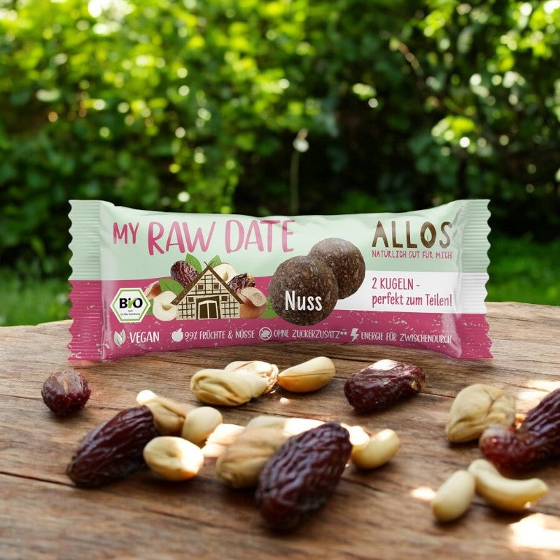 Bio-Dattel-Cashew-Riegel – 32 g – Allos