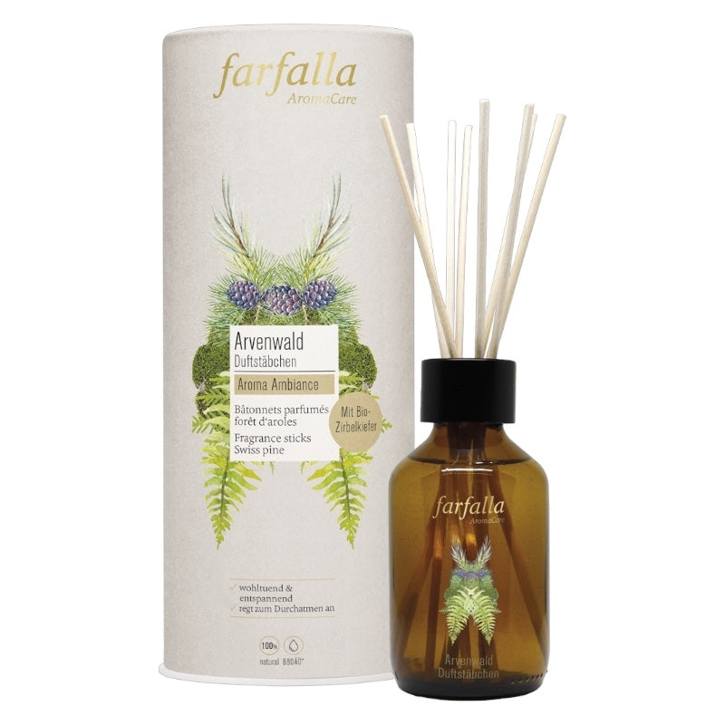Bâtonnets parfumés Forêt d'aroles - 150ml - Farfalla