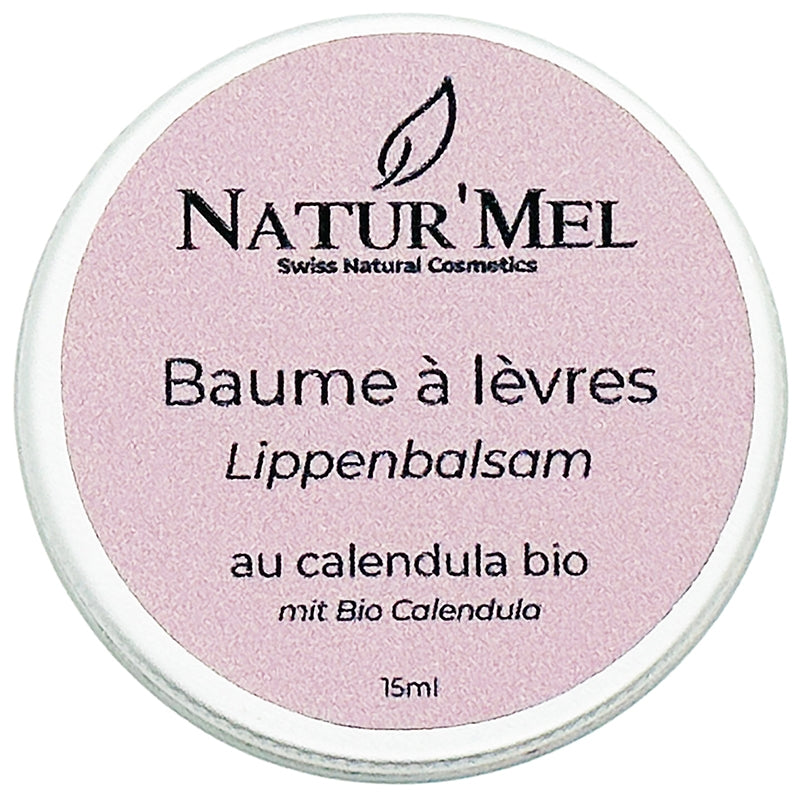 Baume à lèvres calendula - 15ml - Natur'Mel