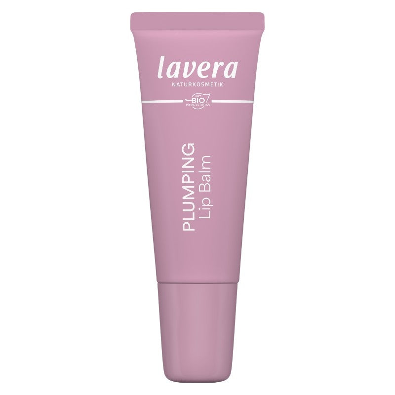 Bio-Lippenbalsam mit Pfingstrosenmotiv für vollere Lippen – 8 ml – Lavera