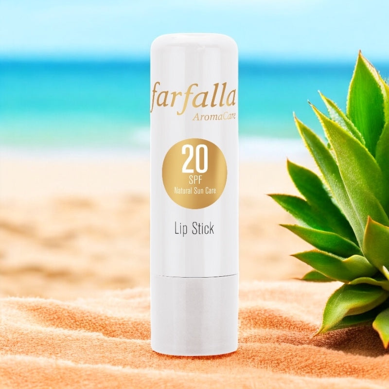 Baume à lèvres solaire BIO IP 20 - 4,6g - Farfalla