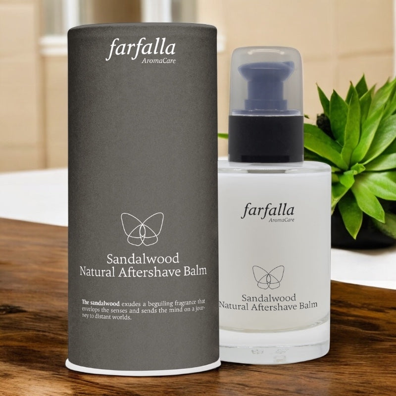 Bio-Sandelholz-Aftershave-Balsam für Männer – 100 ml – Farfalla