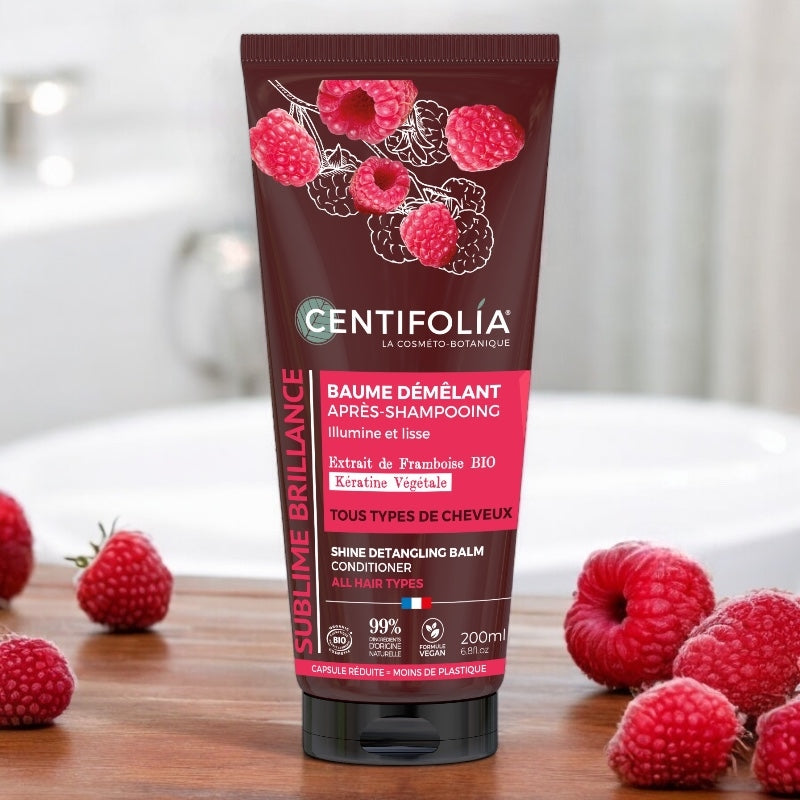 Baume démêlant après-shampooing BIO framboise - 200ml - Centifolia