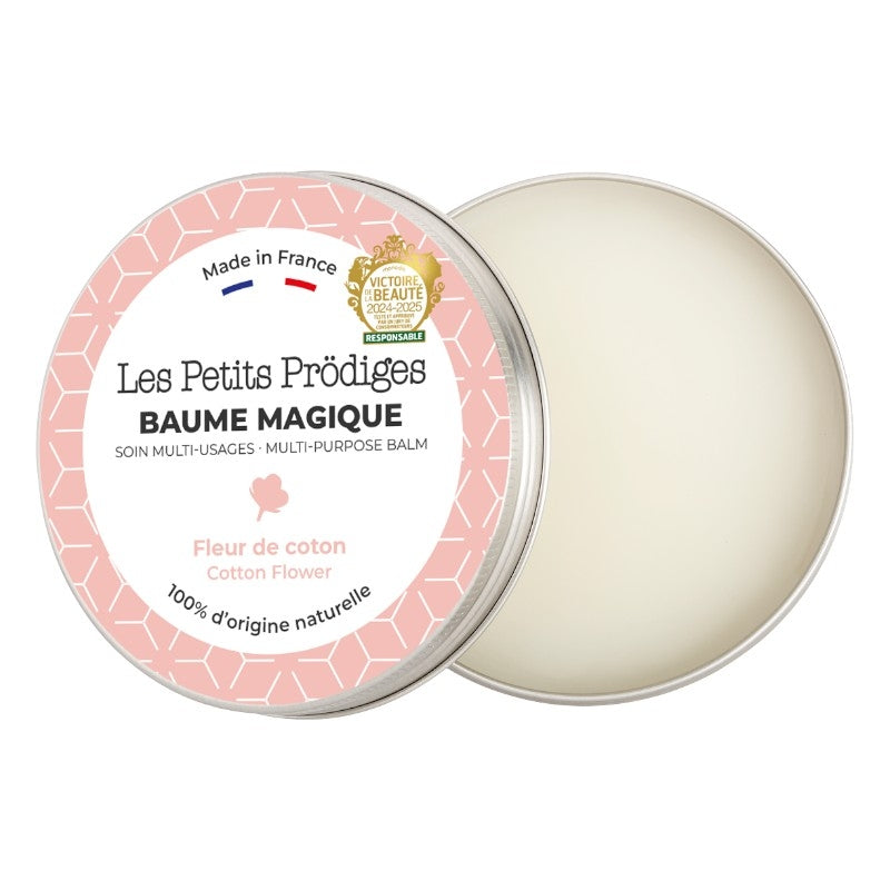 Baume magique multi-usages fleur de coton - 30ml - Les petits prödiges