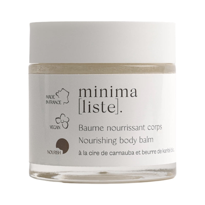 Pflegender Bio-Körperbalsam mit Carnauba und Sheabutter – 100 ml – Minimalistisch