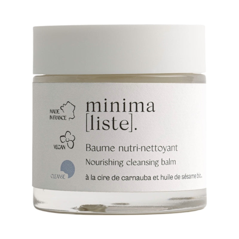 Bio-Gesichtsreinigungsbalsam mit Carnaubawachs und Sesam – 100 ml – Minimalistisch