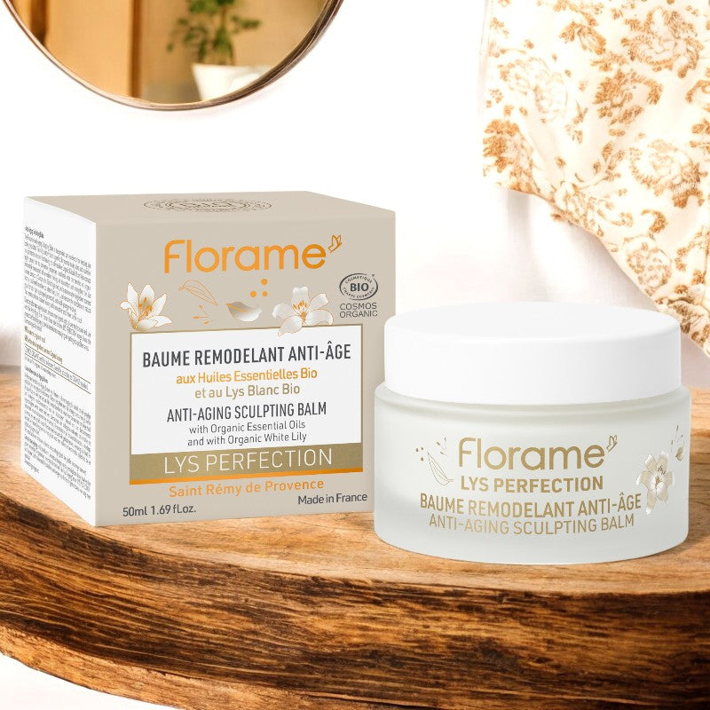Baume remodelant anti-âge BIO lys blanc - 50ml - Florame