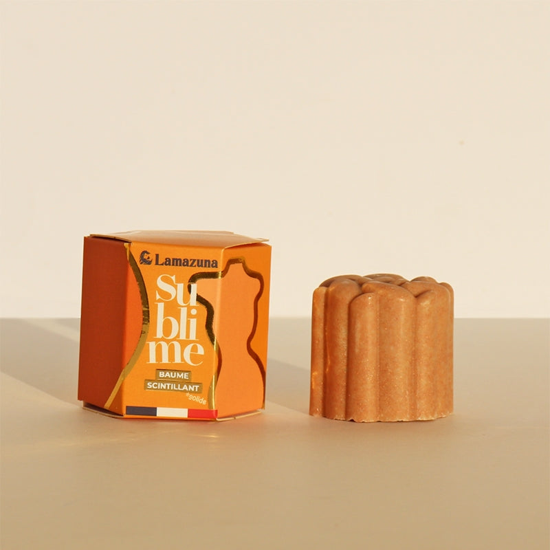 Schimmernder fester Balsam mit Kakaobutter – 54 ml – Lamazuna