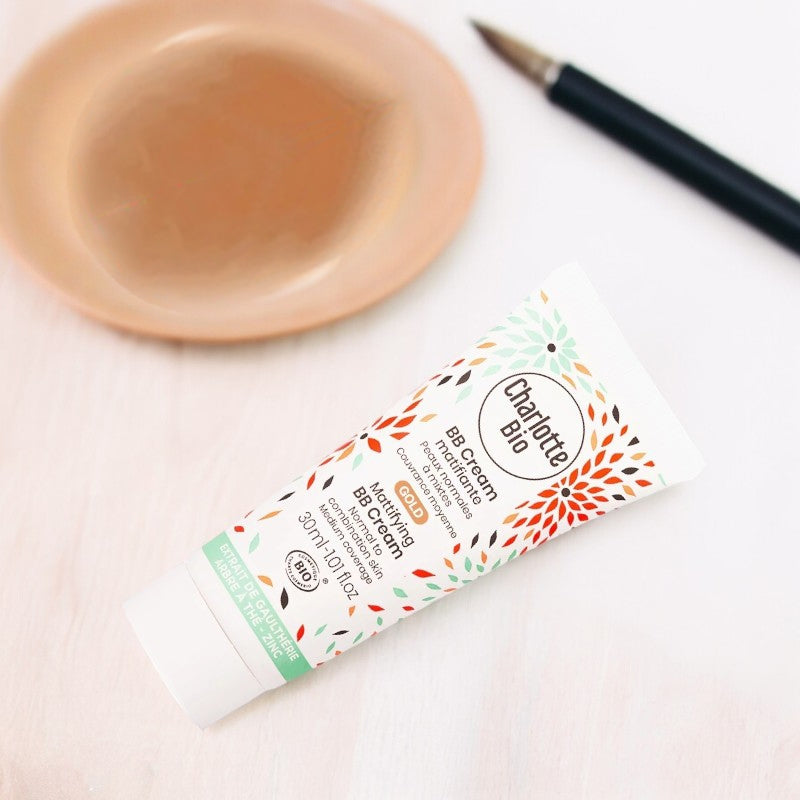 BB cream matifiante gold BIO - 30ml - Charlotte Bio