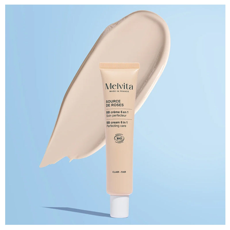 BB crème 6 en 1 soin perfecteur BIO teinte claire - 40ml - Melvita
