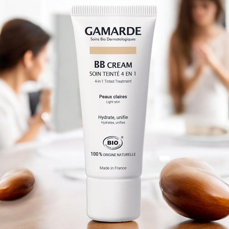 Gamarde Bio-BB-Creme für helle Haut mit Arganöl und Thermalwasser – 40 g