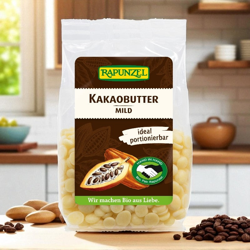 Beurre de cacao désodorisé BIO - 100g - Rapunzel