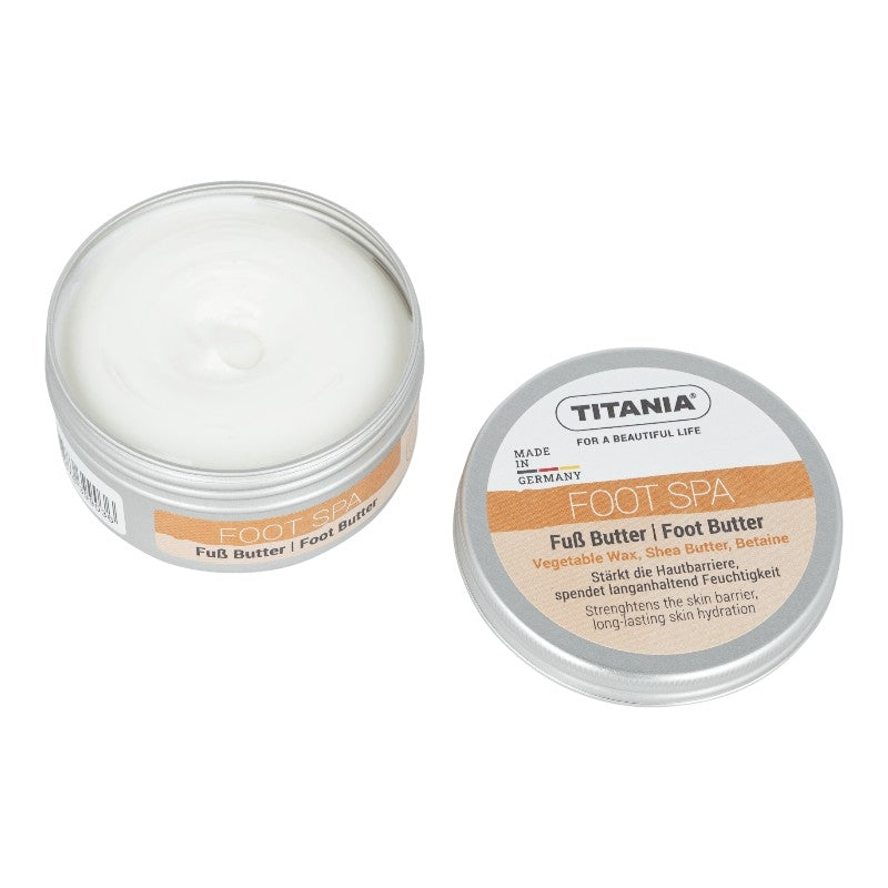 Shea- und Betain-Fußbutter – 100 ml – Titania