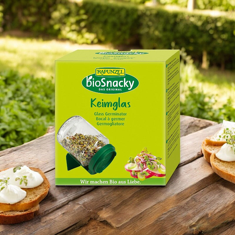 Bocal à germer en verre - Rapunzel bioSnacky