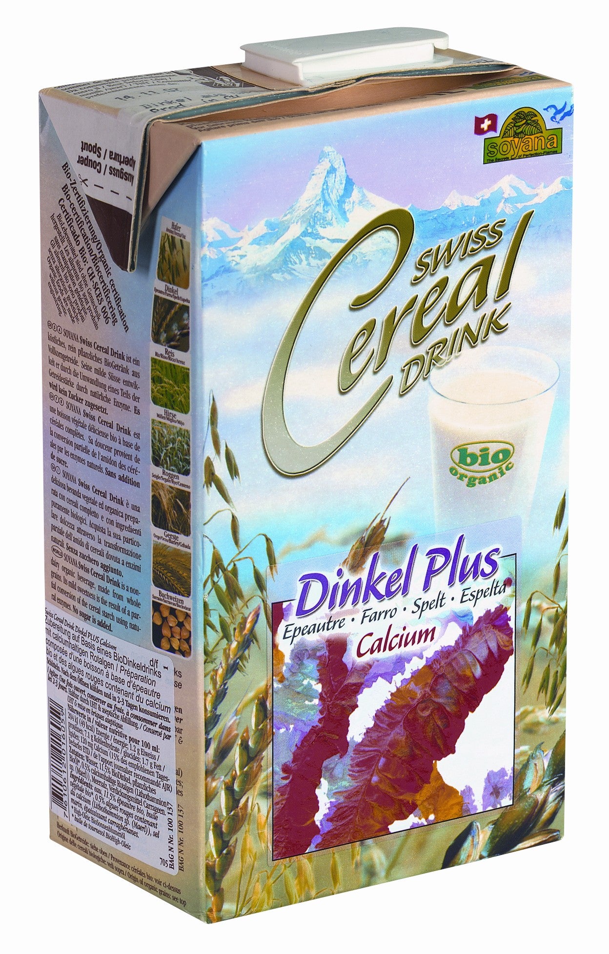 Bio-Dinkelgetränk mit Kalzium – 1 l – Soyana