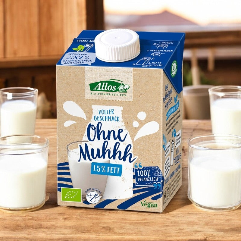 Bio-Reisgetränk mit Kokosnuss und Soja – 500 ml – Allos