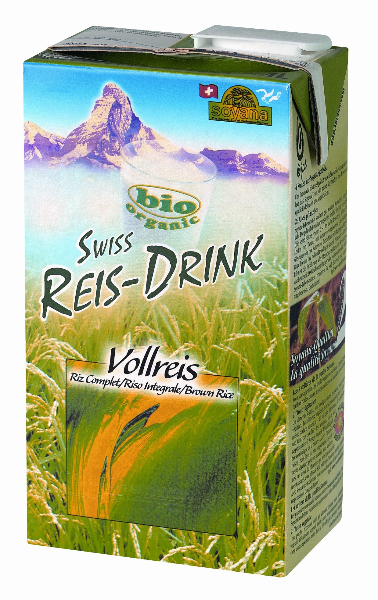 Bio-Vollkornreisgetränk – 1 l – Soyana