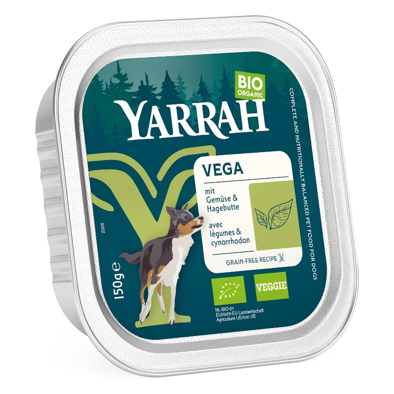Bio-Leckerlis für Hunde (vegetarisch) mit Soja und Gemüse – 150 g – Yarrah