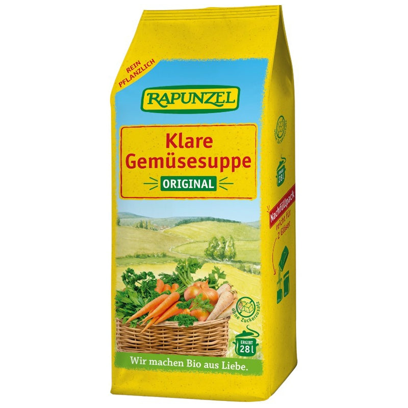 Gemüsebrühe mit Bio-Hefe - 500 g - Rapunzel