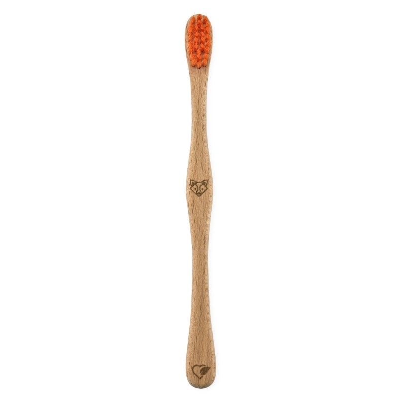 Brosse à dents en bois enfant "renard" Soft - Liebwerk