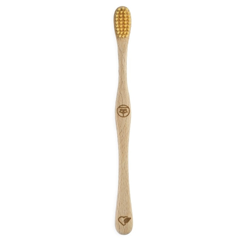 Brosse à dents en bois "palmier" Medium-Soft Ricine - Liebwerk