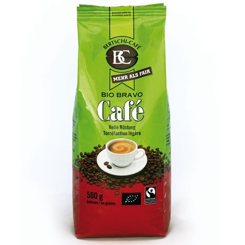 Bio-Kaffeebohnen – 500 g – Bio Bravo