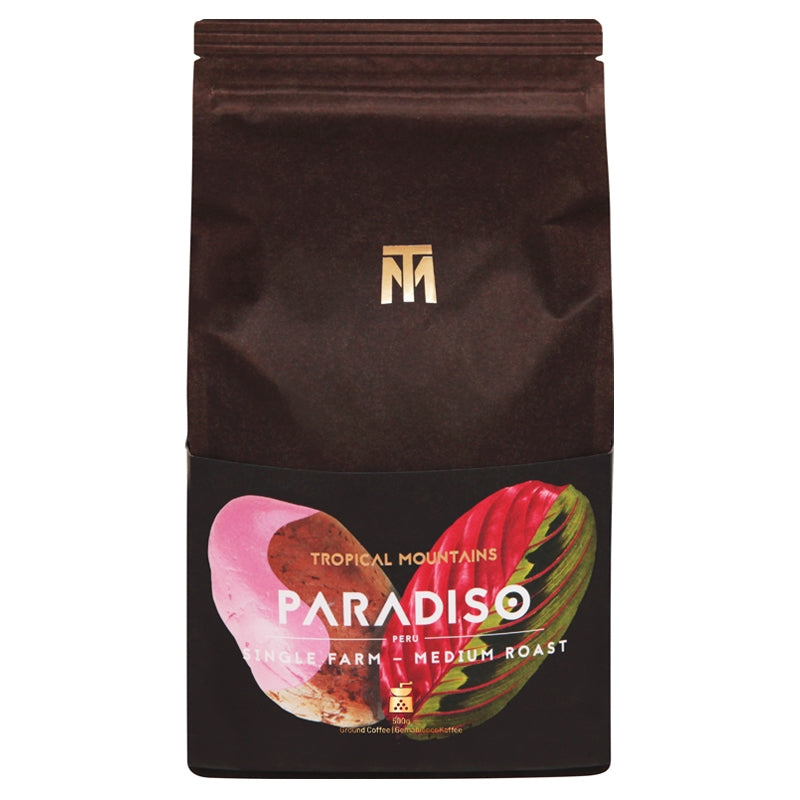 Paradiso Bio-Kaffee, gemahlen – 500 g – Tropische Berge