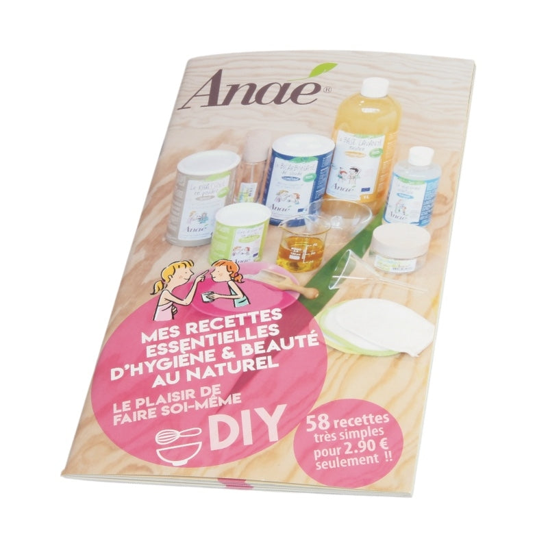 Carnet "Mes recettes essentielles d'hygiène et beauté au naturel" - Anaé