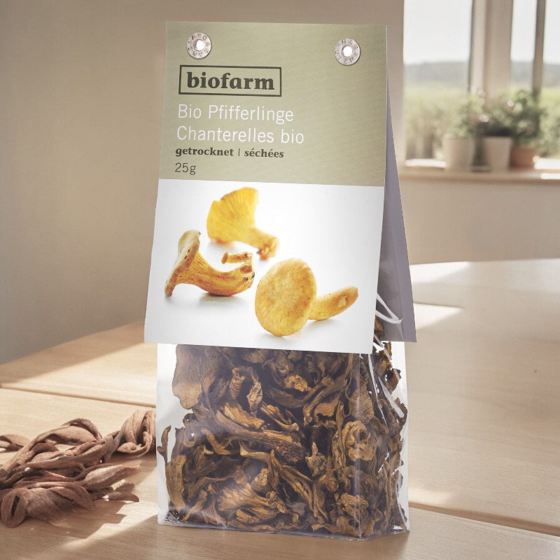 Chanterelles séchées BIO - 25g - Biofarm