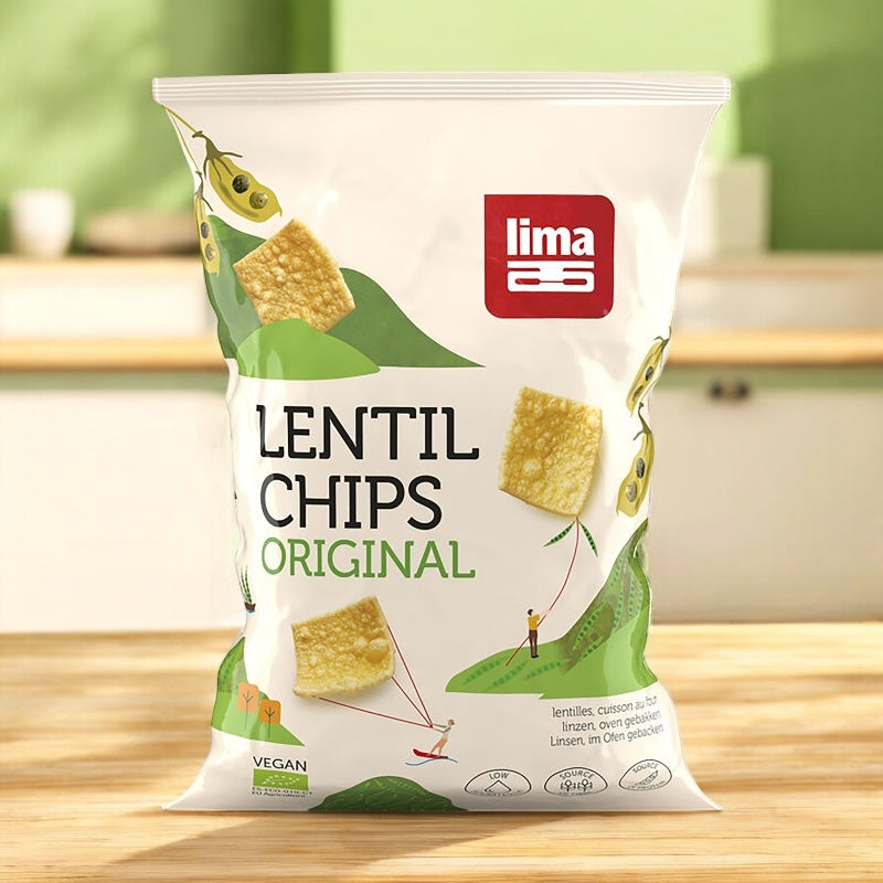 Bio-Linsenchips Original – 90 g – Lima