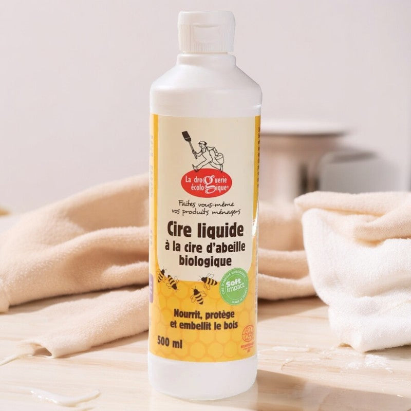 Flüssiges Bio-Bienenwachs – 500 ml – Die umweltfreundliche Drogerie