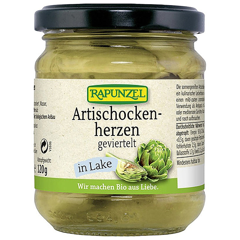 Bio-Artischockenherzen in Salzlake - 200 g - Rapunzel
