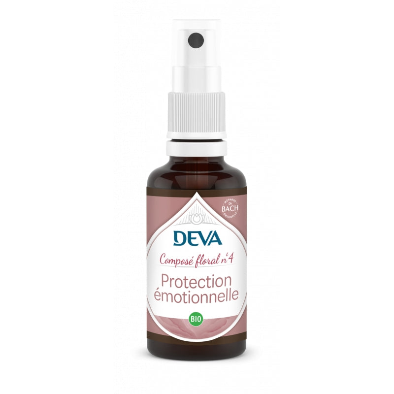 Bio-Blumenspray Nr. 4 Emotionaler Schutz - 30 ml - Deva