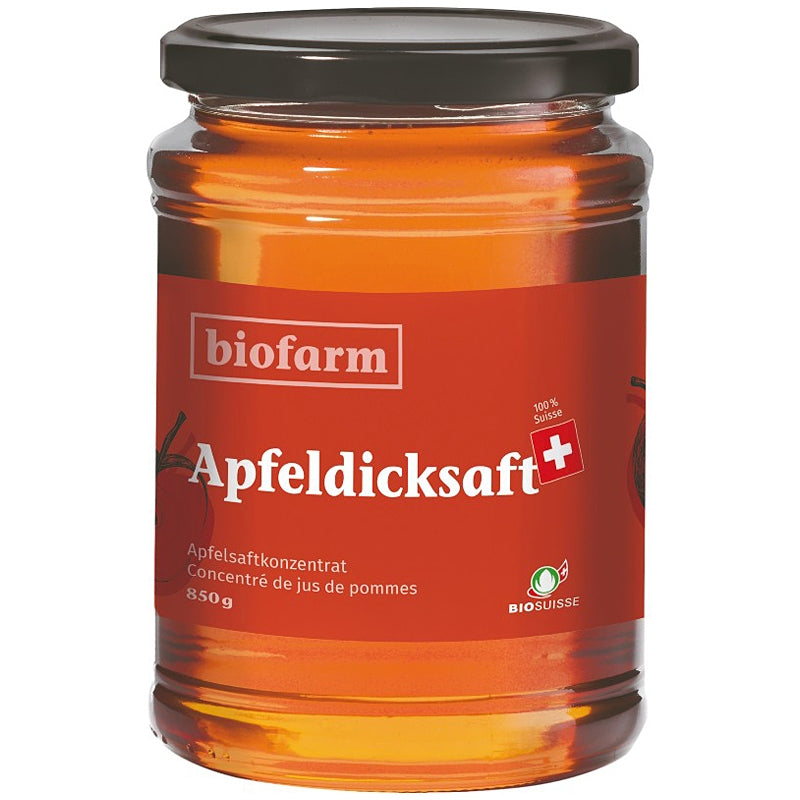 Bio-Apfelsaftkonzentrat aus der Schweiz – 850 g – Biofarm