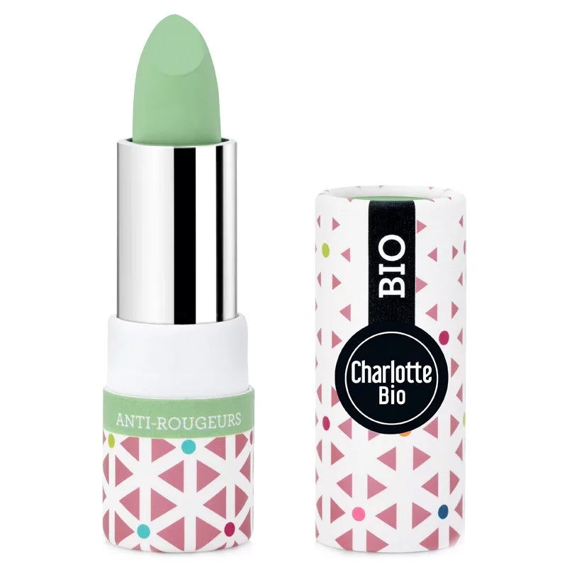 Correcteur anti-rougeurs vert BIO - 3.5g - Charlotte Bio