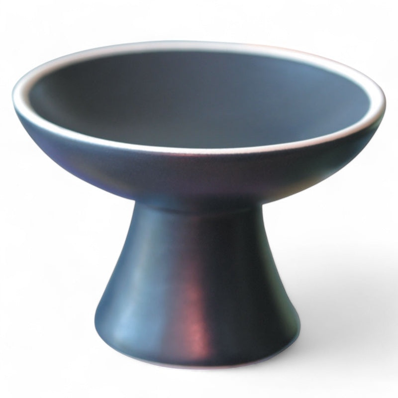 Coupe pour brûler en terre cuite vitrifiée noire - Farfalla