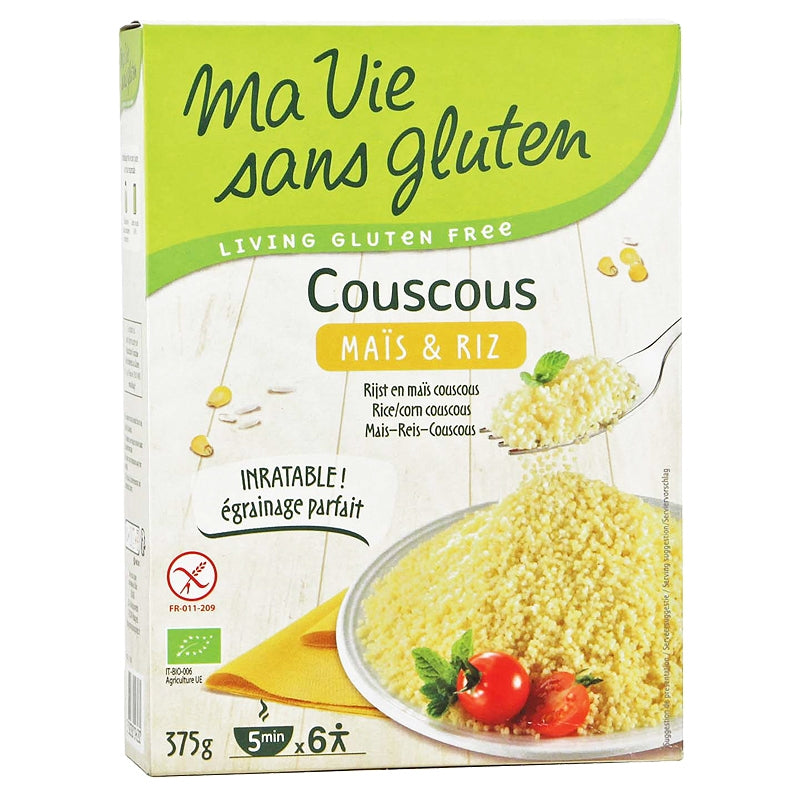 Bio-Mais-Reis-Couscous – 375 g – Mein glutenfreies Leben
