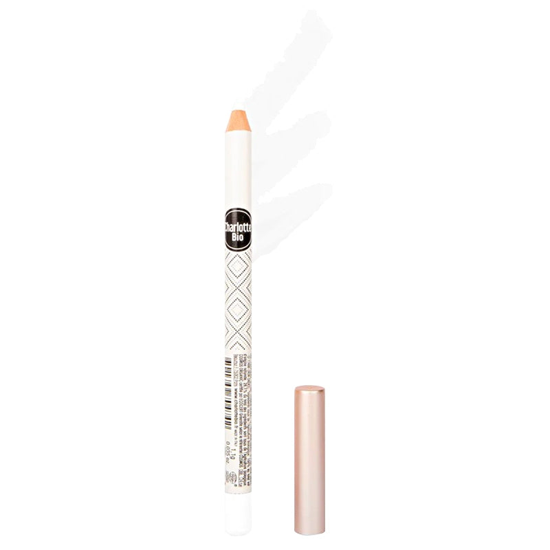 Crayon yeux longue tenue blanc lumineux BIO - 1.1g - Charlotte Bio