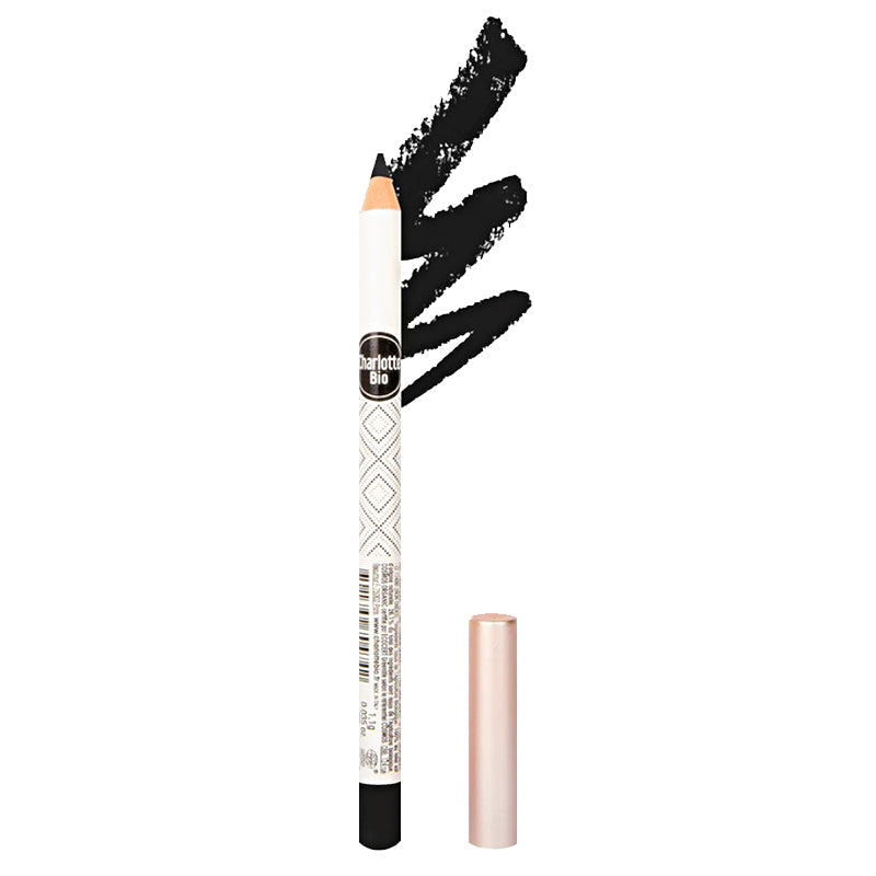 Crayon yeux longue tenue noir BIO - 1.1g - Charlotte Bio