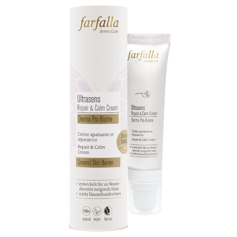 Crème apaisante & réparatrice BIO camomille - 30ml - Farfalla