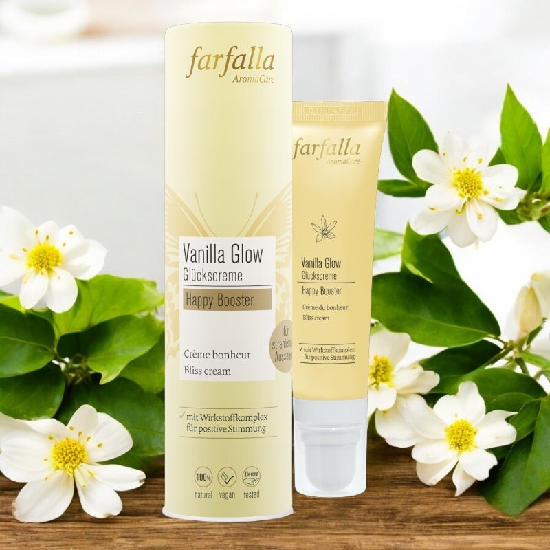 Crème bonheur BIO vanille - 30ml - Farfalla