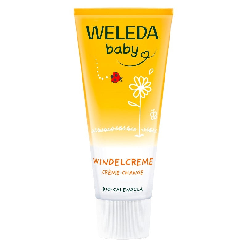 Bio-Ringelblumen-Baby-Windelcreme – 75 ml – Weleda