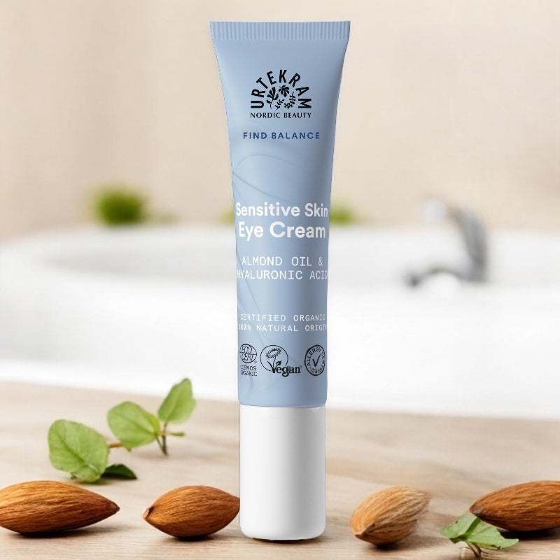 Bio-Augencreme ohne Duftstoffe – 15 ml – Urtekram